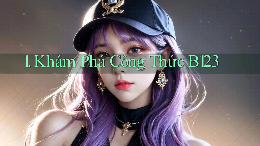 1. Khám Phá Công Thức B123 1. Khám Phá Công Thức B123