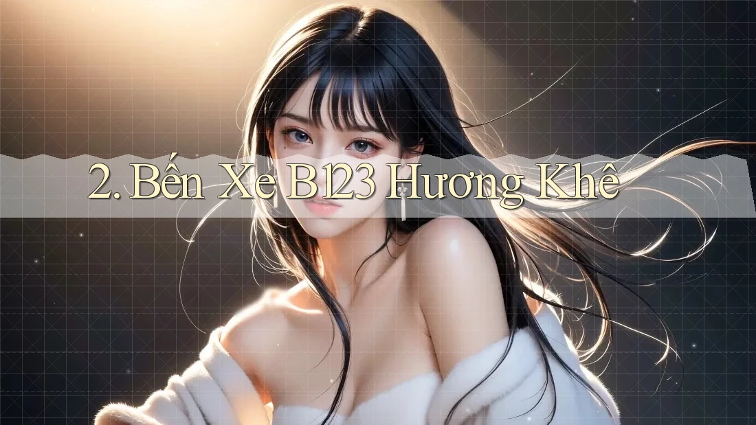 2. Bến Xe B123 Hương Khê