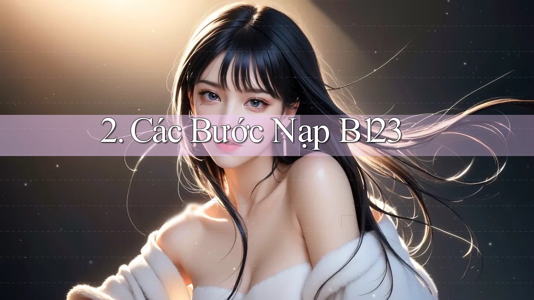 2. Các Bước Nạp B123