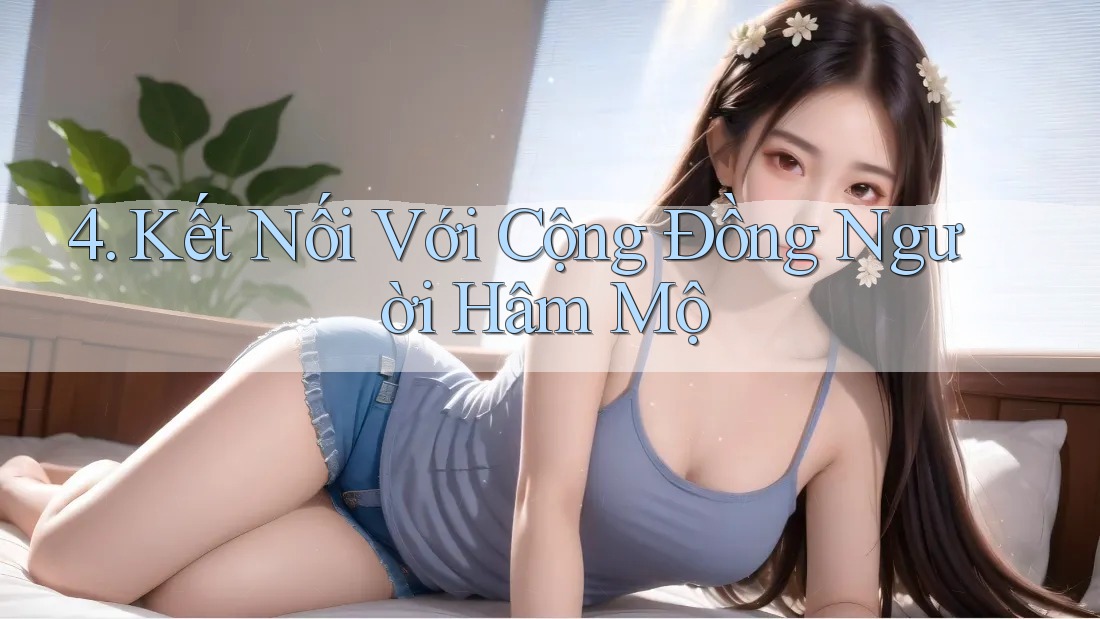 4. Kết Nối Với Cộng Đồng Người Hâm Mộ 4. Kết Nối Với Cộng Đồng Người Hâm Mộ