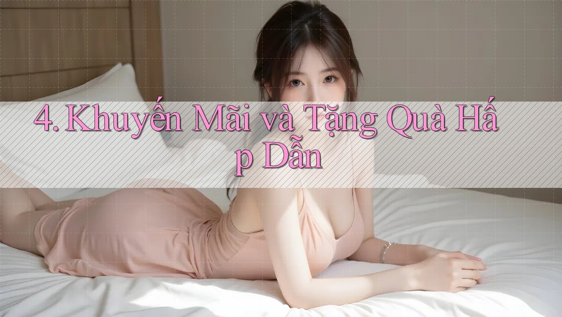 4. Khuyến Mãi và Tặng Quà Hấp Dẫn 4. Khuyến Mãi và Tặng Quà Hấp Dẫn