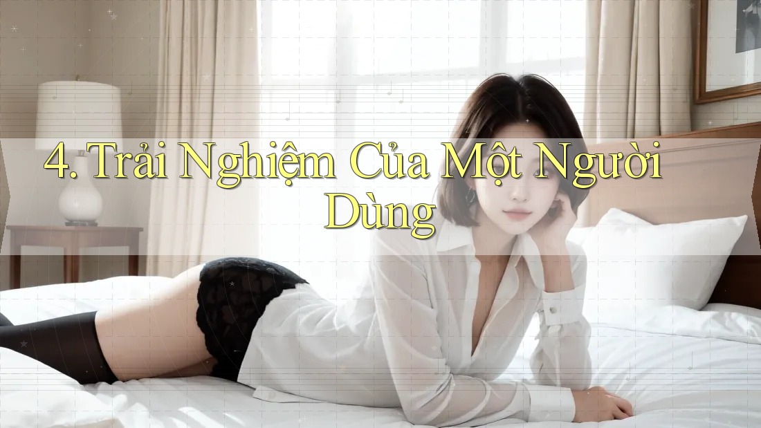 4. Trải Nghiệm Của Một Người Dùng 4. Trải Nghiệm Của Một Người Dùng