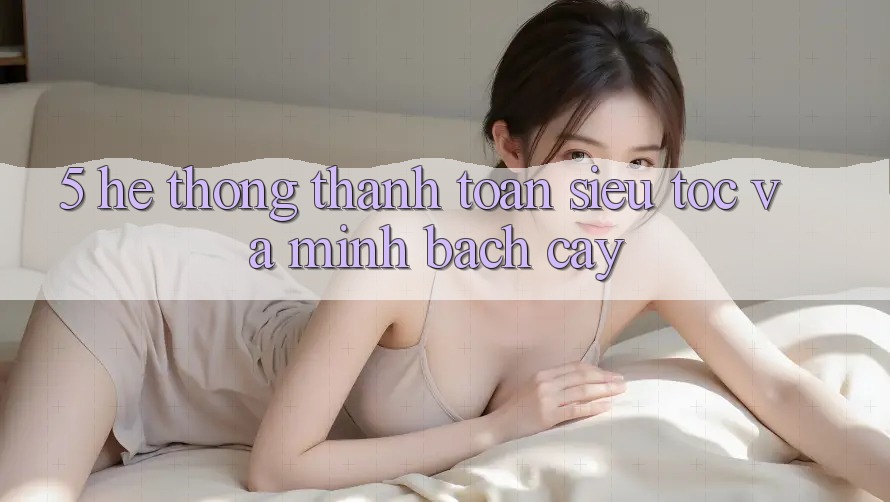 5. Hệ Thống Thanh Toán Siêu Tốc Và Minh bạch cậy