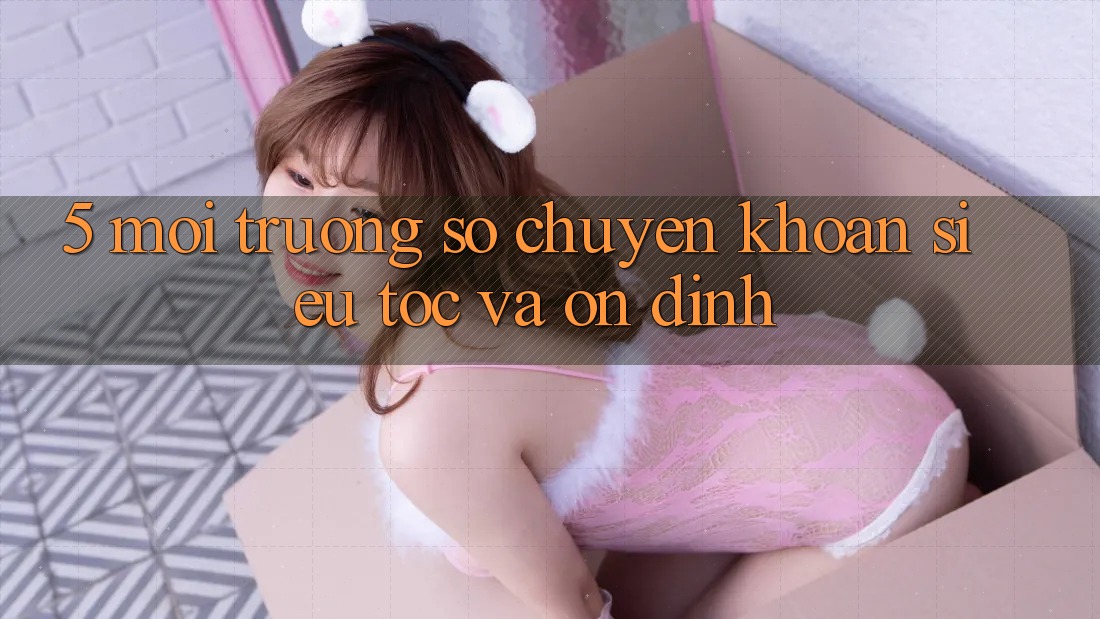 5. Môi trường số Chuyển khoản Siêu Tốc Và Ổn định