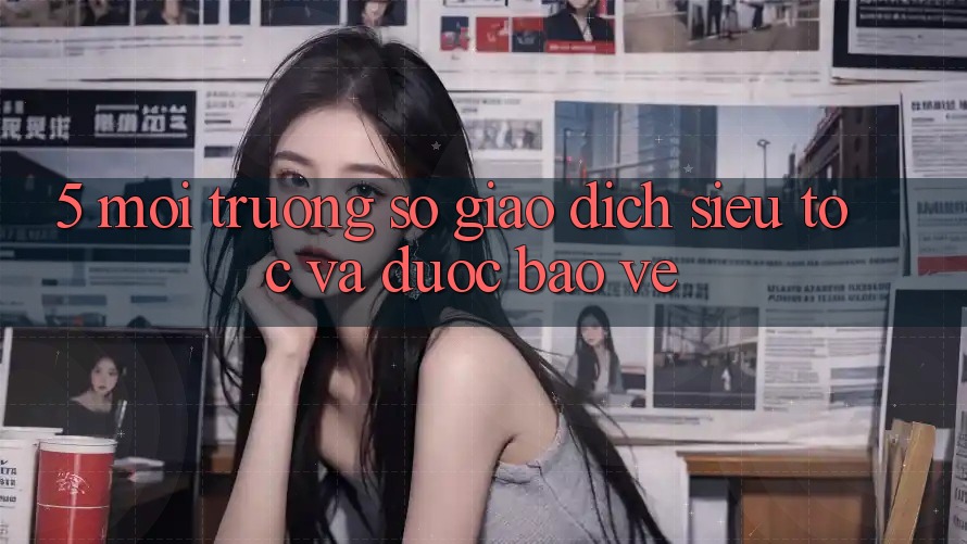 5. Môi trường số Giao dịch Siêu Tốc Và Được bảo vệ