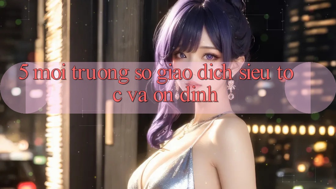 5. Môi trường số Giao dịch Siêu Tốc Và Ổn định