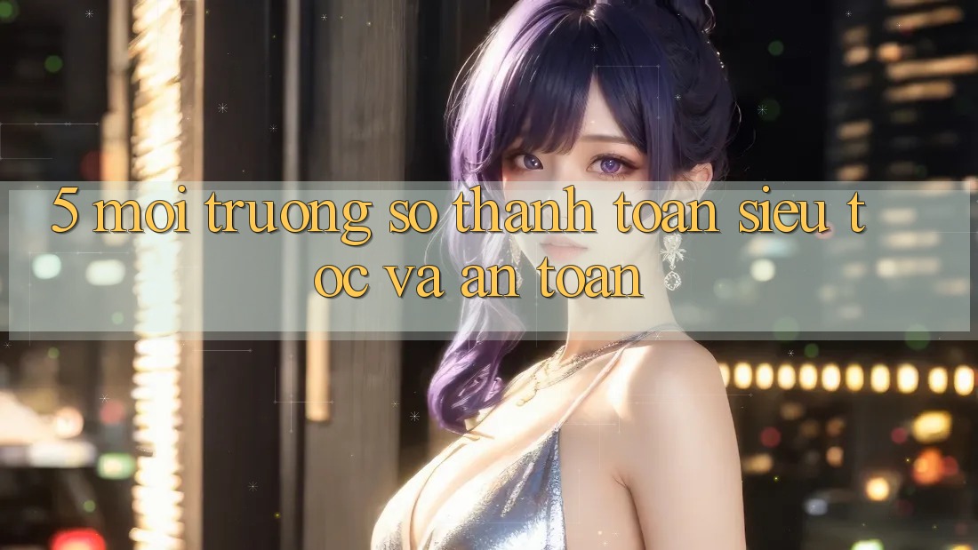 5. Môi trường số Thanh Toán Siêu Tốc Và An Toàn 5. Môi trường số Thanh Toán Siêu Tốc Và An Toàn