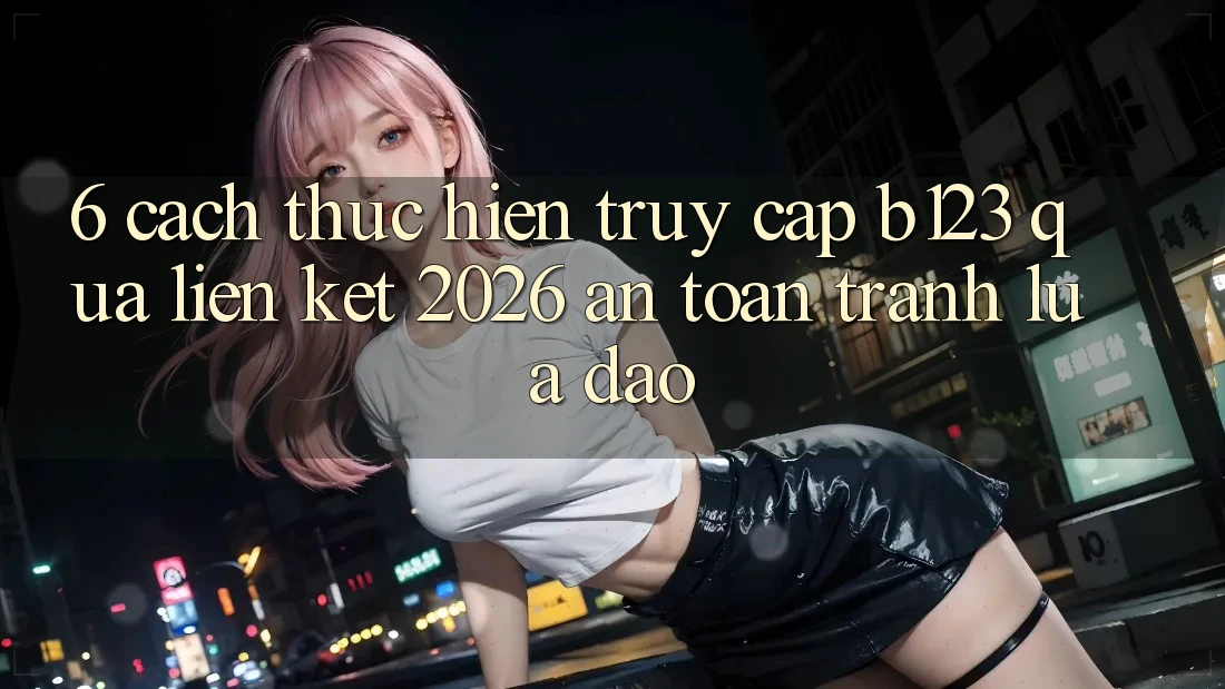 6. Cách thực hiện Truy Cập b123 Qua Liên kết 2026 An Toàn, Tránh Lừa Đảo