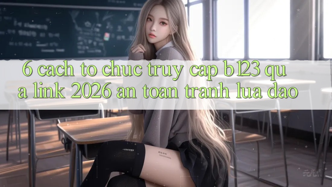 6. Cách tổ chức Truy Cập b123 Qua Link 2026 An Toàn, Tránh Lừa Đảo