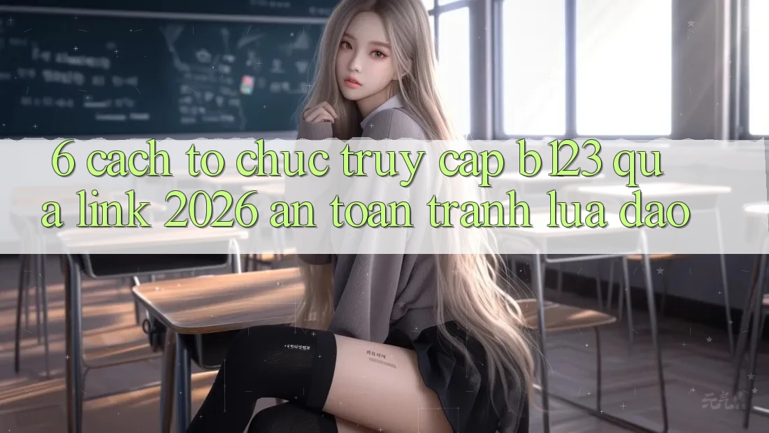 6. Cách tổ chức Truy Cập b123 Qua Link 2026 An Toàn, Tránh Lừa Đảo