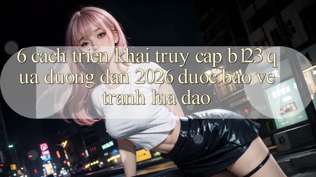 6. Cách triển khai Truy Cập b123 Qua Đường dẫn 2026 Được bảo vệ, Tránh Lừa Đảo