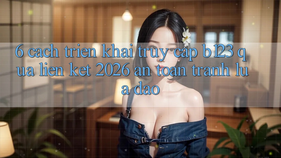6. Cách triển khai Truy Cập b123 Qua Liên kết 2026 An Toàn, Tránh Lừa Đảo