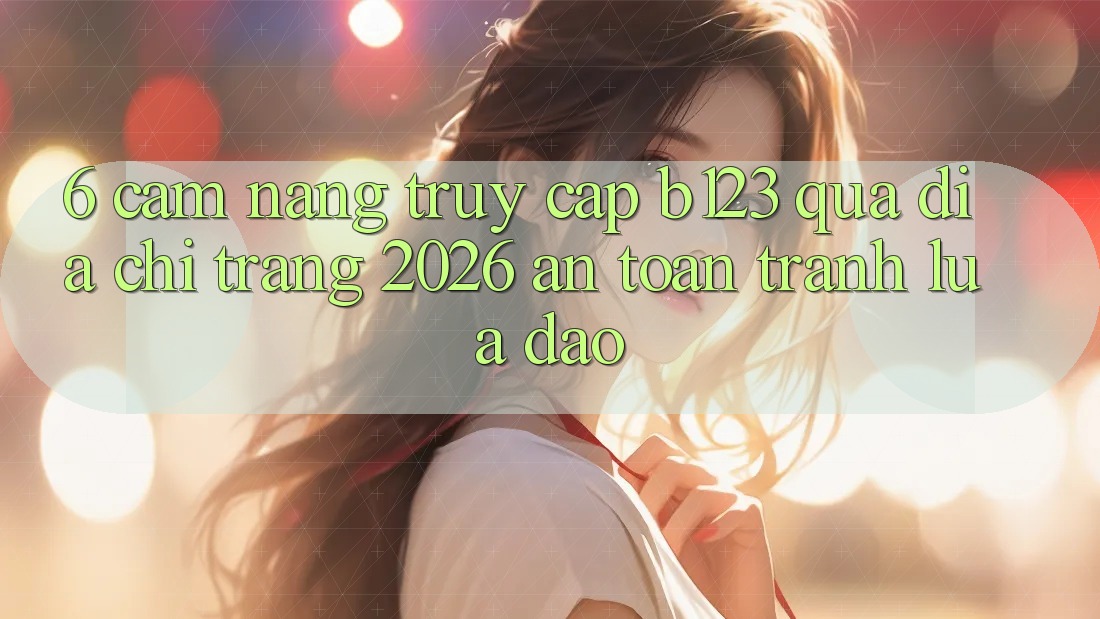 6. Cẩm nang Truy Cập b123 Qua Địa chỉ trang 2026 An Toàn, Tránh Lừa Đảo 6. Cẩm nang Truy Cập b123 Qua Địa chỉ trang 2026 An Toàn, Tránh Lừa Đảo