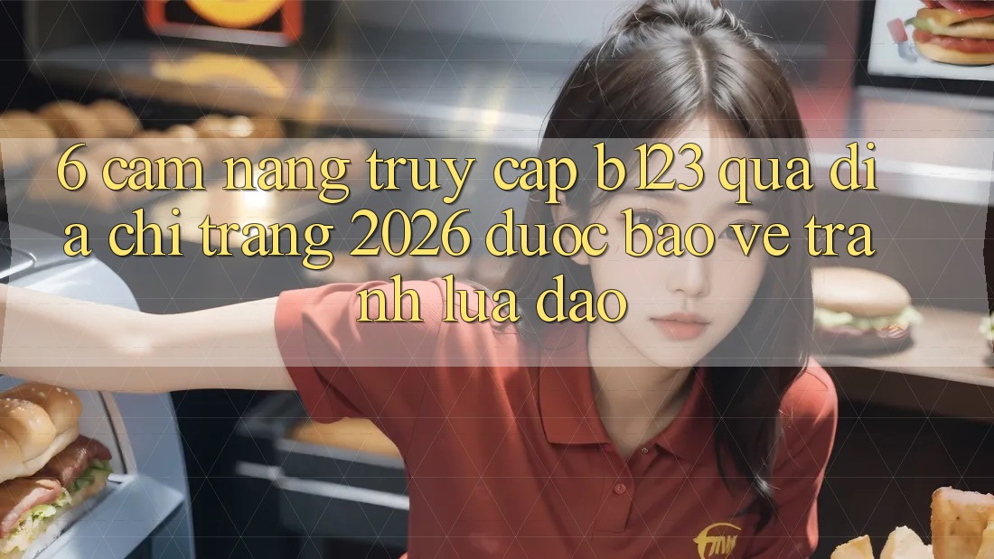 6. Cẩm nang Truy Cập b123 Qua Địa chỉ trang 2026 Được bảo vệ, Tránh Lừa Đảo