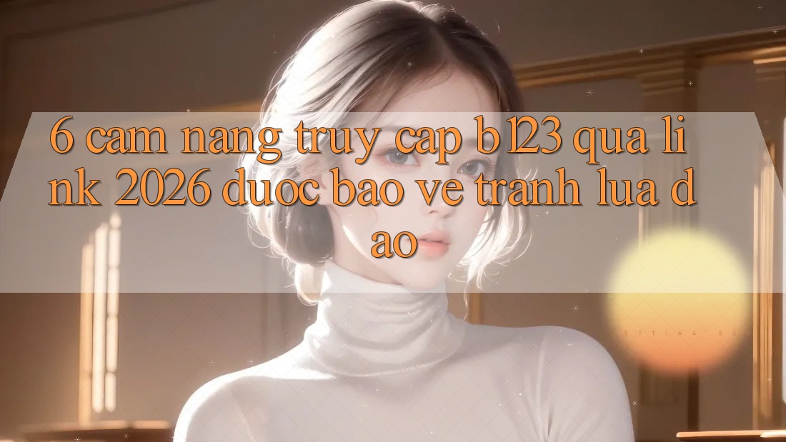 6. Cẩm nang Truy Cập b123 Qua Link 2026 Được bảo vệ, Tránh Lừa Đảo