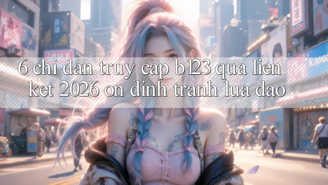6. Chỉ dẫn Truy Cập b123 Qua Liên kết 2026 Ổn định, Tránh Lừa Đảo