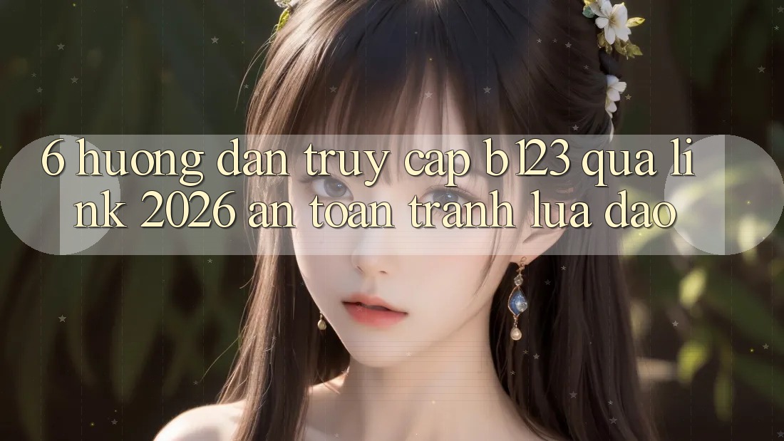 6. Hướng dẫn Truy Cập b123 Qua Link 2026 An Toàn, Tránh Lừa Đảo