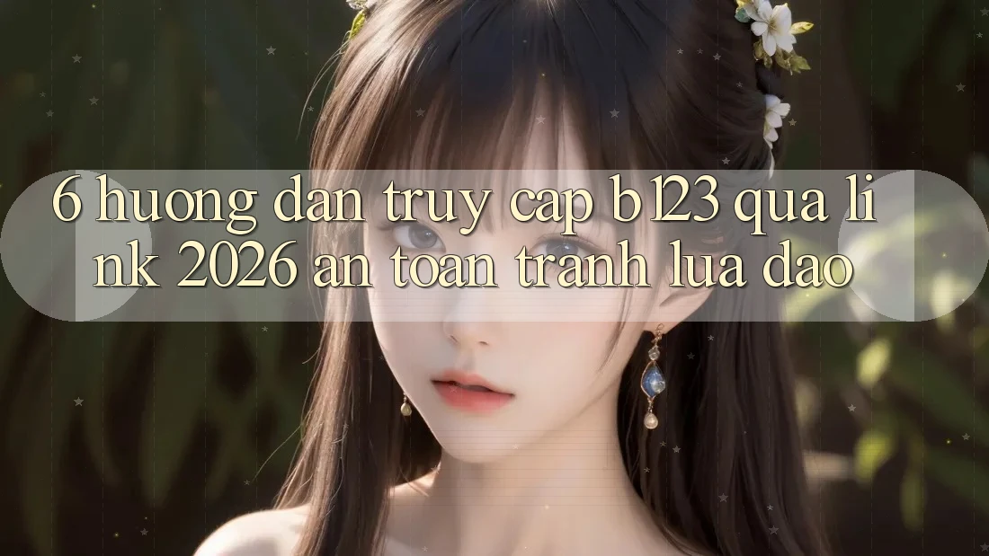 6. Hướng Dẫn Truy Cập b123 Qua Link 2026 An Toàn, Tránh Lừa Đảo