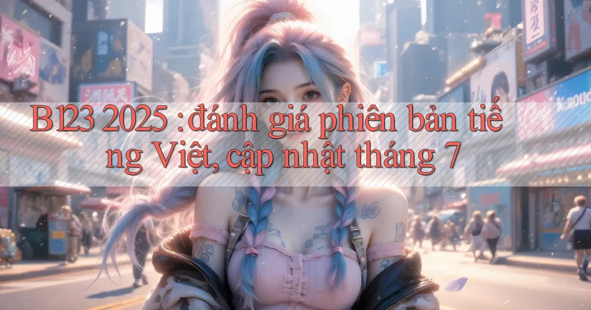 B123 2025 đánh giá phiên bản tiếng Việt, cập nhật tháng 7