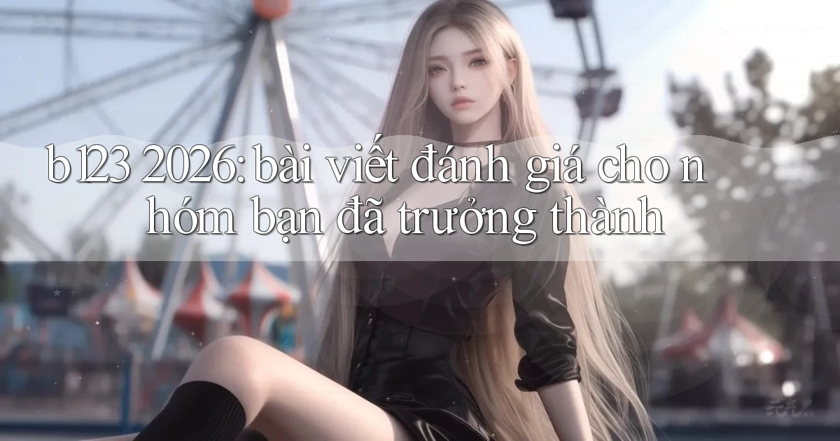 b123 2026 bài viết đánh giá cho nhóm bạn đã trưởng thành
