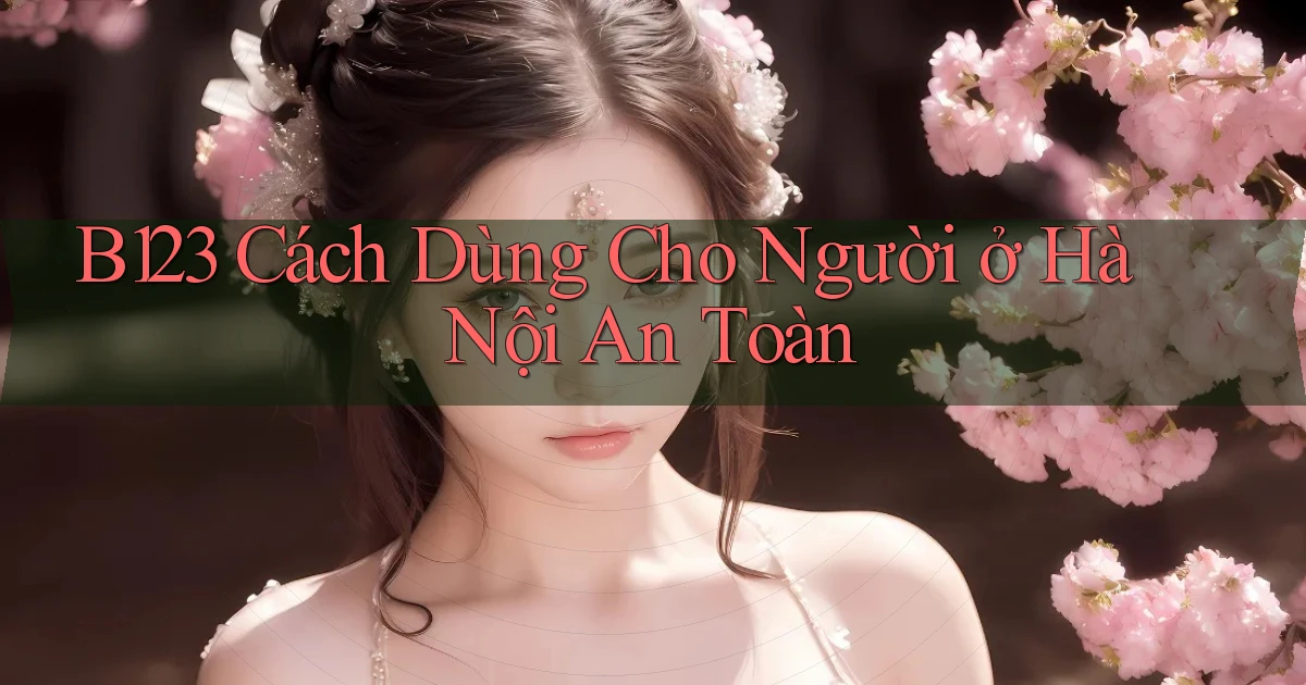 b123 cách dùng cho người ở Hà Nội an toàn