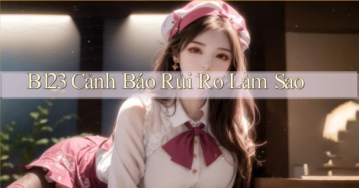 b123 cảnh báo rủi ro làm sao
