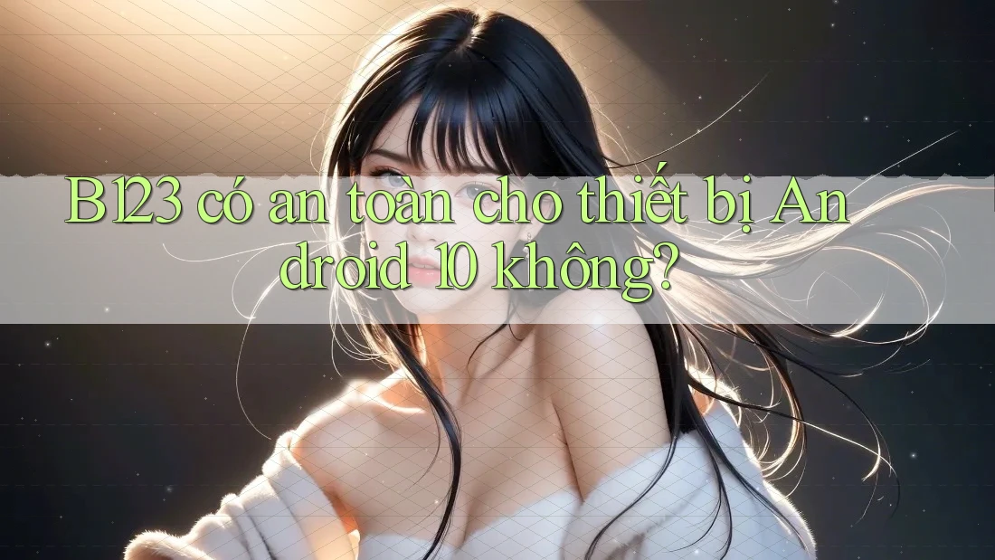 B123 có an toàn cho thiết bị Android 10 không?