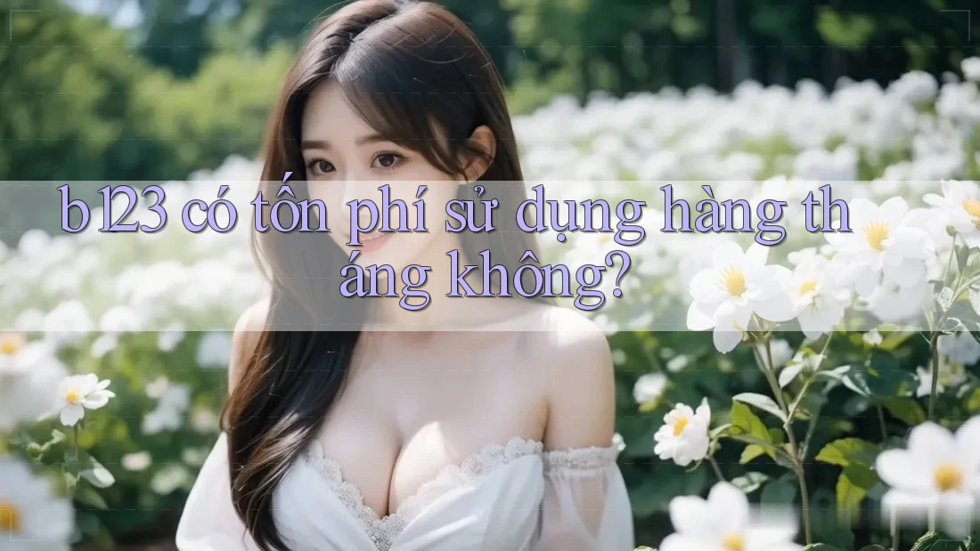 b123 có tốn phí sử dụng hàng tháng không?