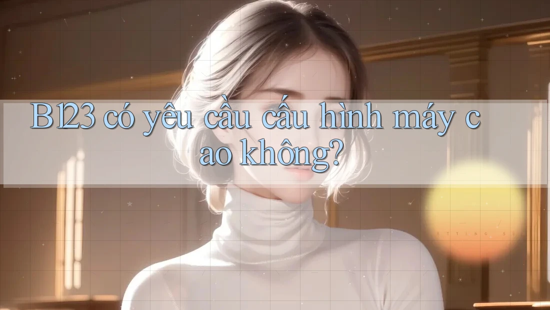 b123 có yêu cầu cấu hình máy cao không?