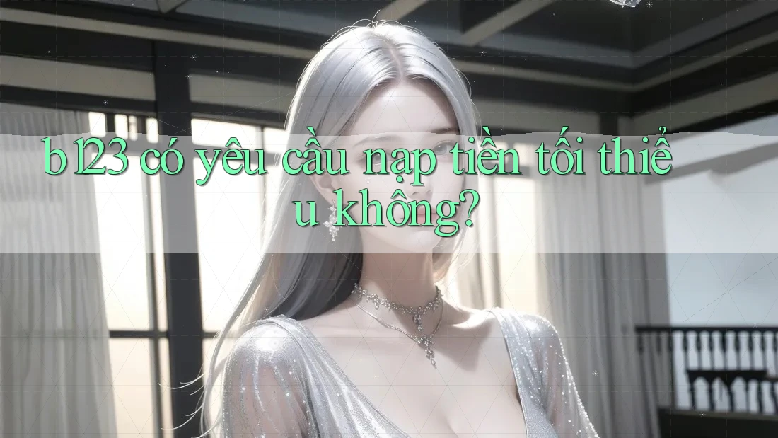 b123 có yêu cầu nạp tiền tối thiểu không? b123 có yêu cầu nạp tiền tối thiểu không?