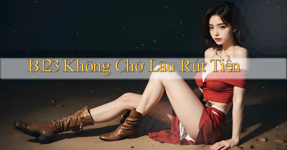b123 không chờ lâu rút tiền