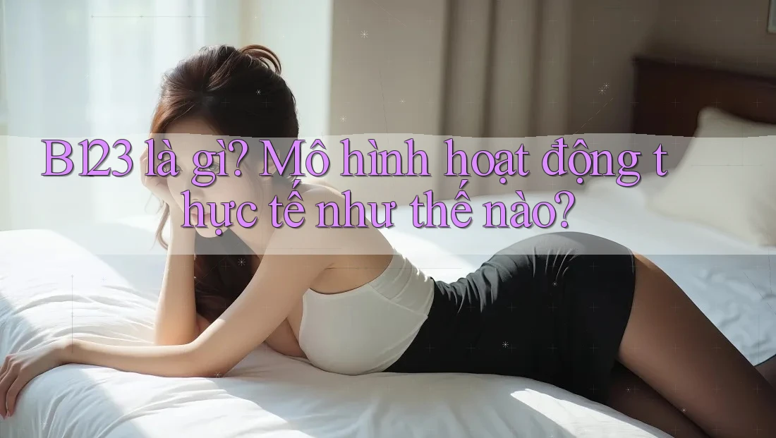 B123 là gì? Mô hình hoạt động thực tế như thế nào? B123 là gì? Mô hình hoạt động thực tế như thế nào?