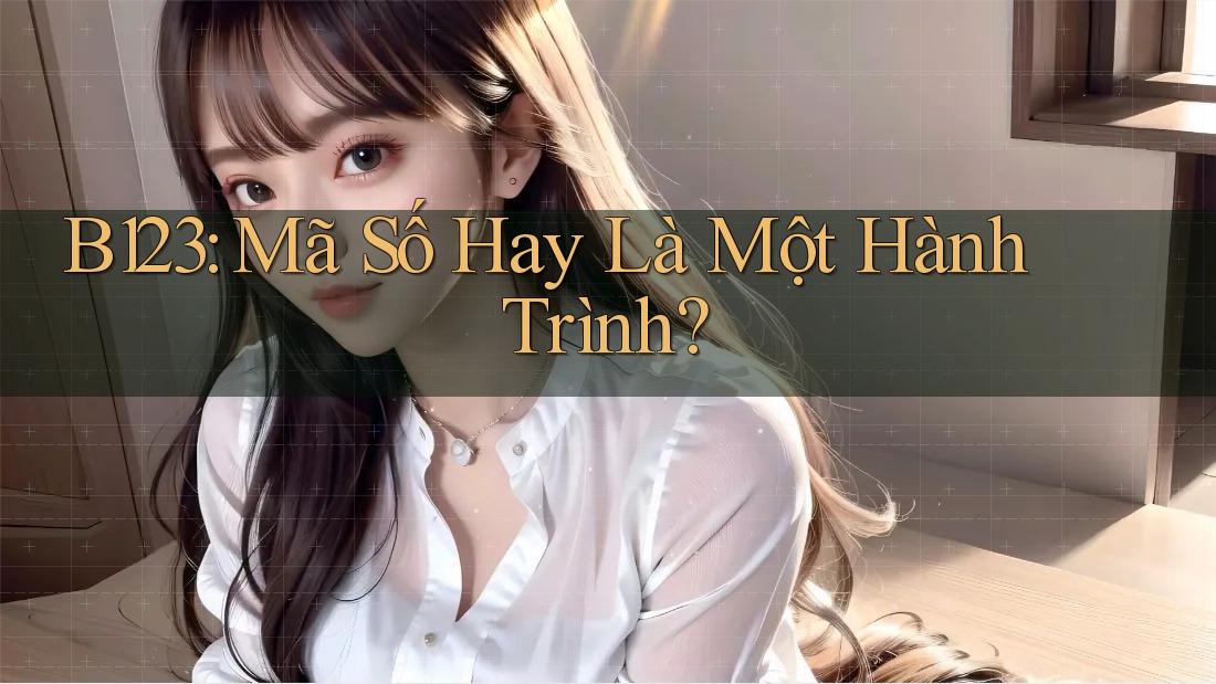 B123: Mã Số Hay Là Một Hành Trình? B123: Mã Số Hay Là Một Hành Trình?