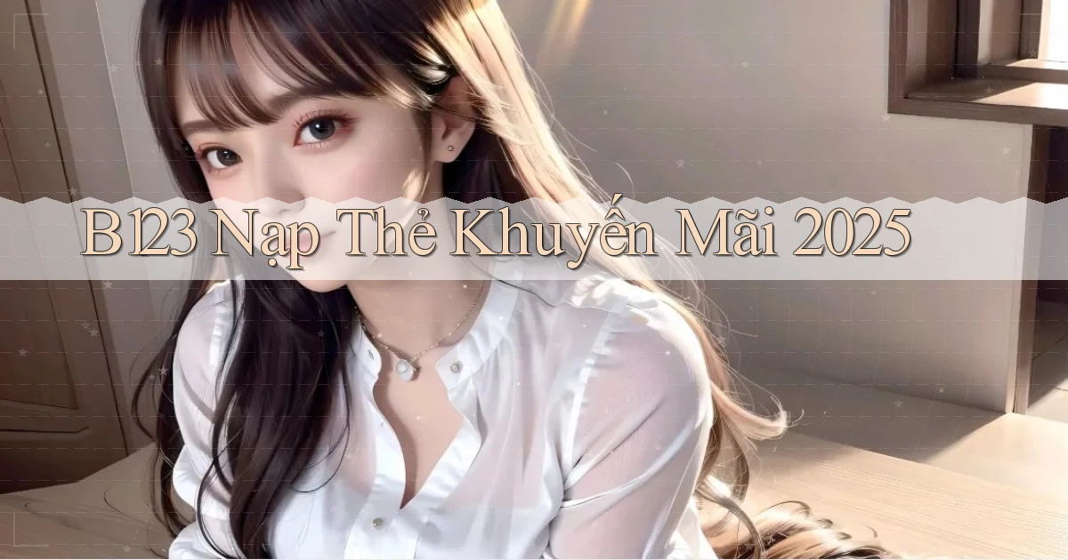 b123 nạp thẻ khuyến mãi 2025