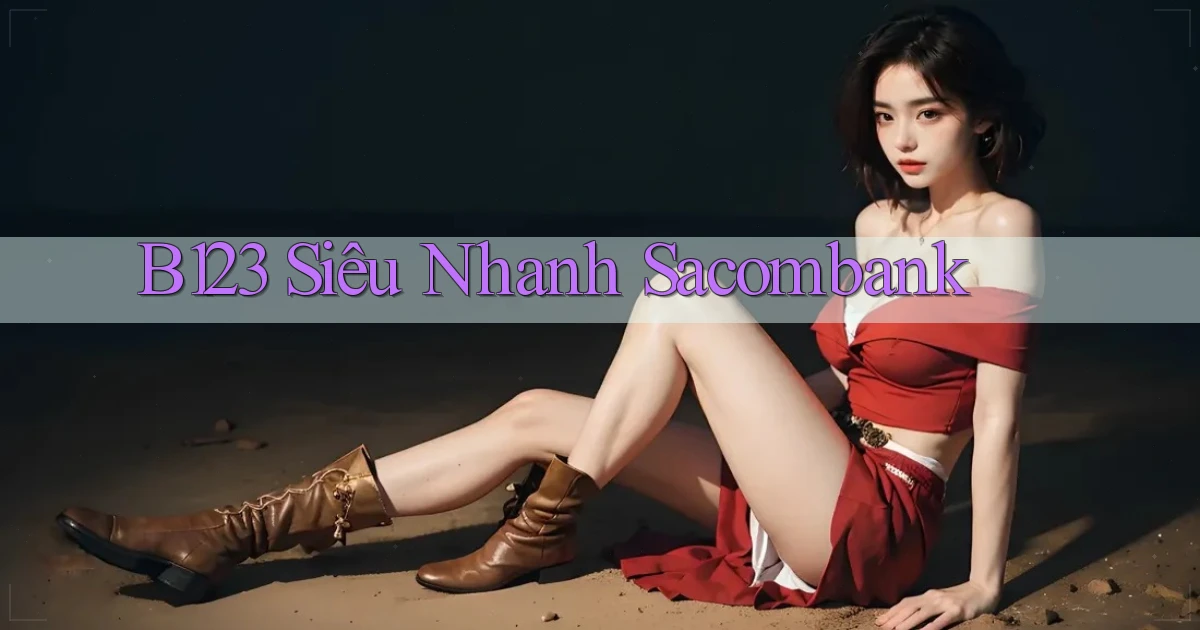 b123 siêu nhanh sacombank