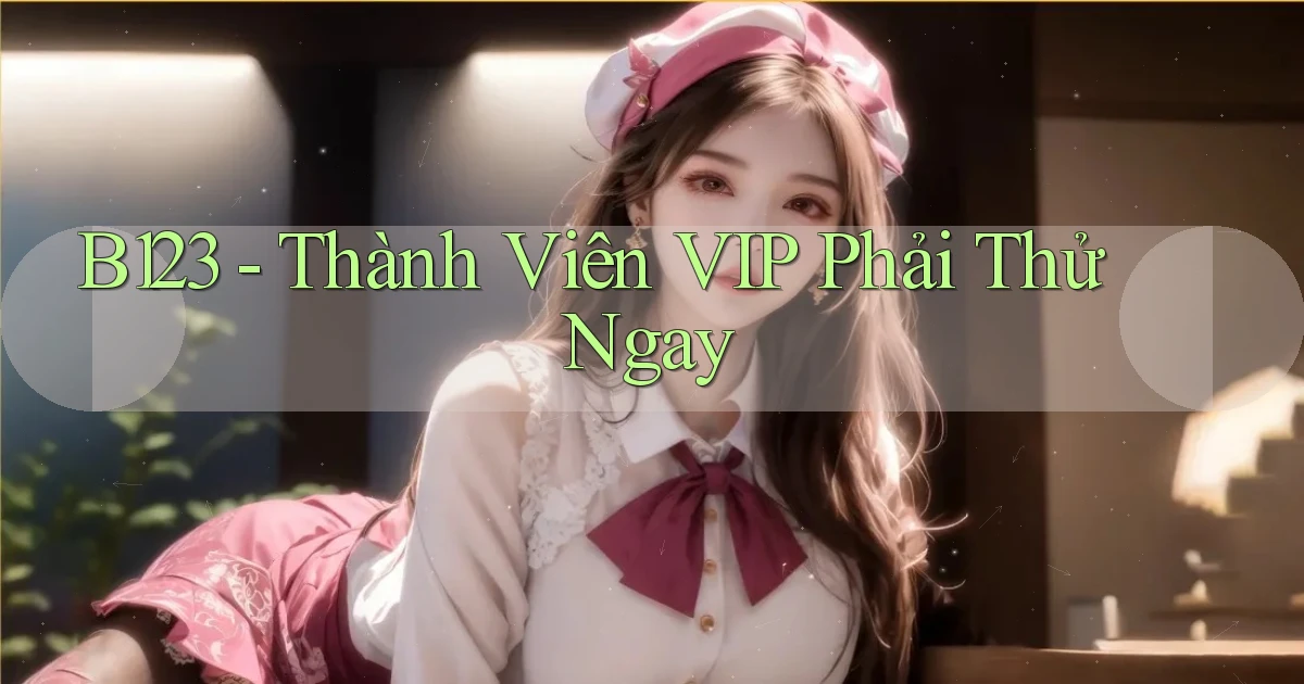 b123 thành viên vip phải thử ngay