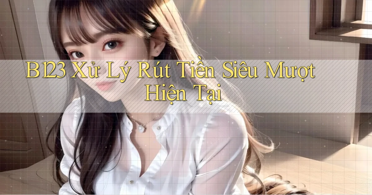 b123 xử lý rút tiền siêu mượt hiện tại