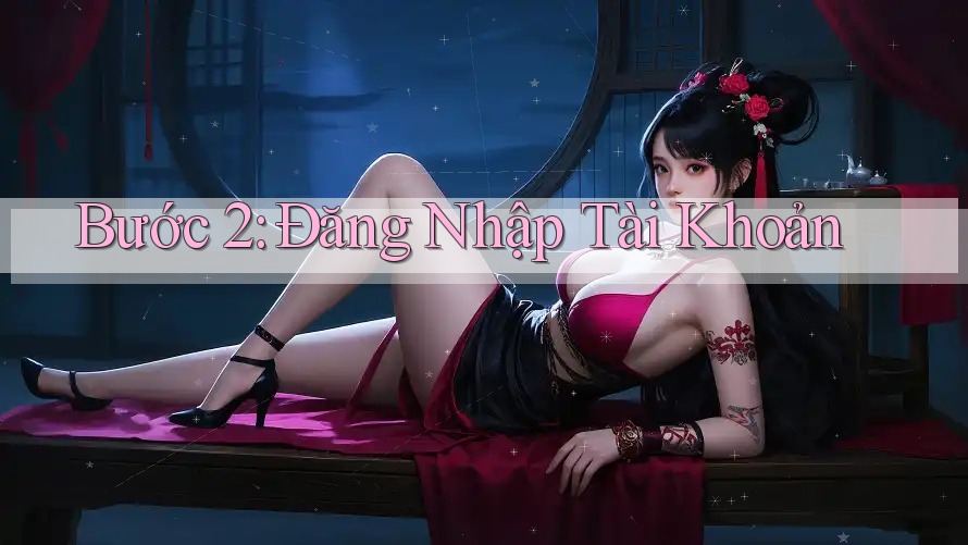 Bước 2: Đăng nhập tài khoản