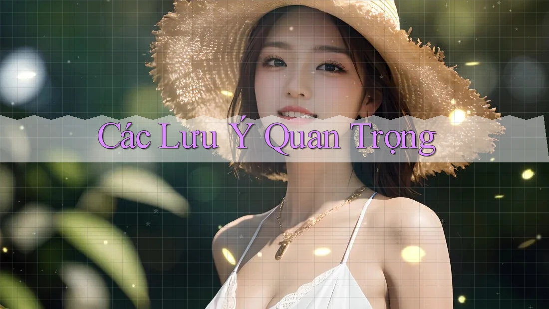 Các Lưu Ý Quan Trọng