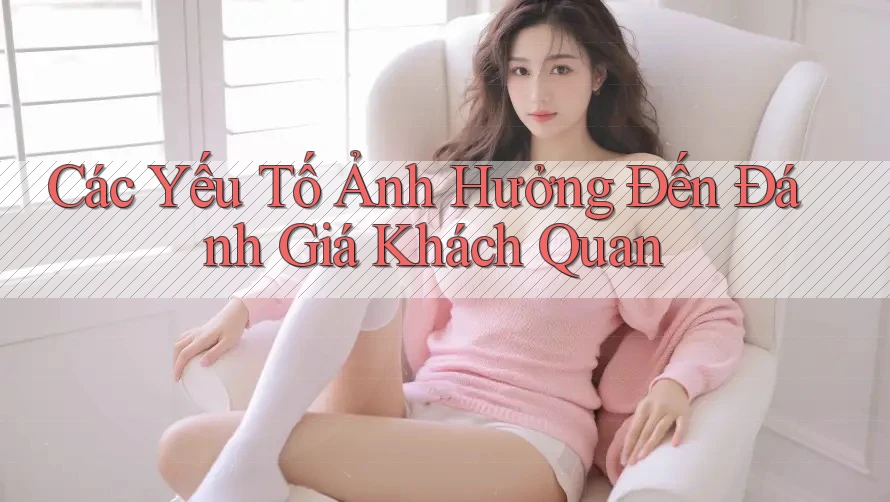 Các Yếu Tố Ảnh Hưởng Đến Đánh Giá Khách Quan Các Yếu Tố Ảnh Hưởng Đến Đánh Giá Khách Quan