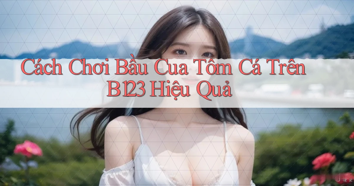 cách chơi bầu cua tôm cá trên b123 hiệu quả