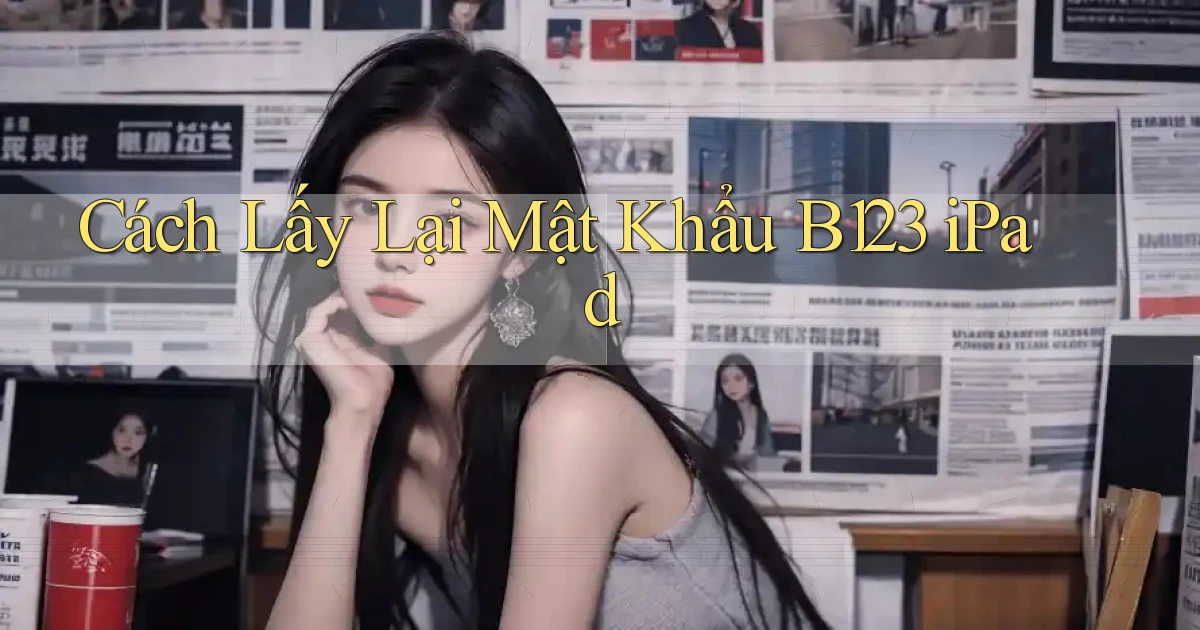 cách lấy lại mật khẩu b123 ipad