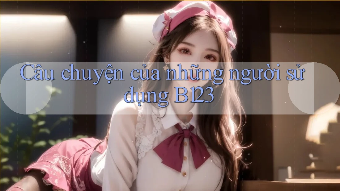Câu chuyện của những người sử dụng B123