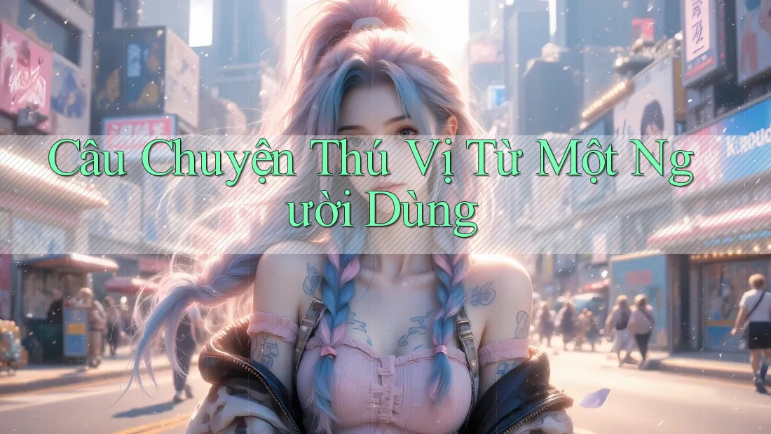 Câu Chuyện Thú Vị Từ Một Người Dùng Câu Chuyện Thú Vị Từ Một Người Dùng
