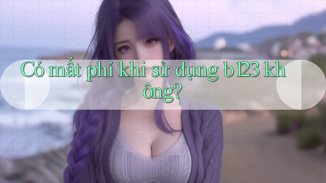 Có mất phí khi sử dụng b123 không?