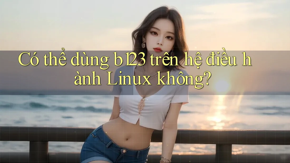 Có thể dùng b123 trên hệ điều hành Linux không? Có thể dùng b123 trên hệ điều hành Linux không?