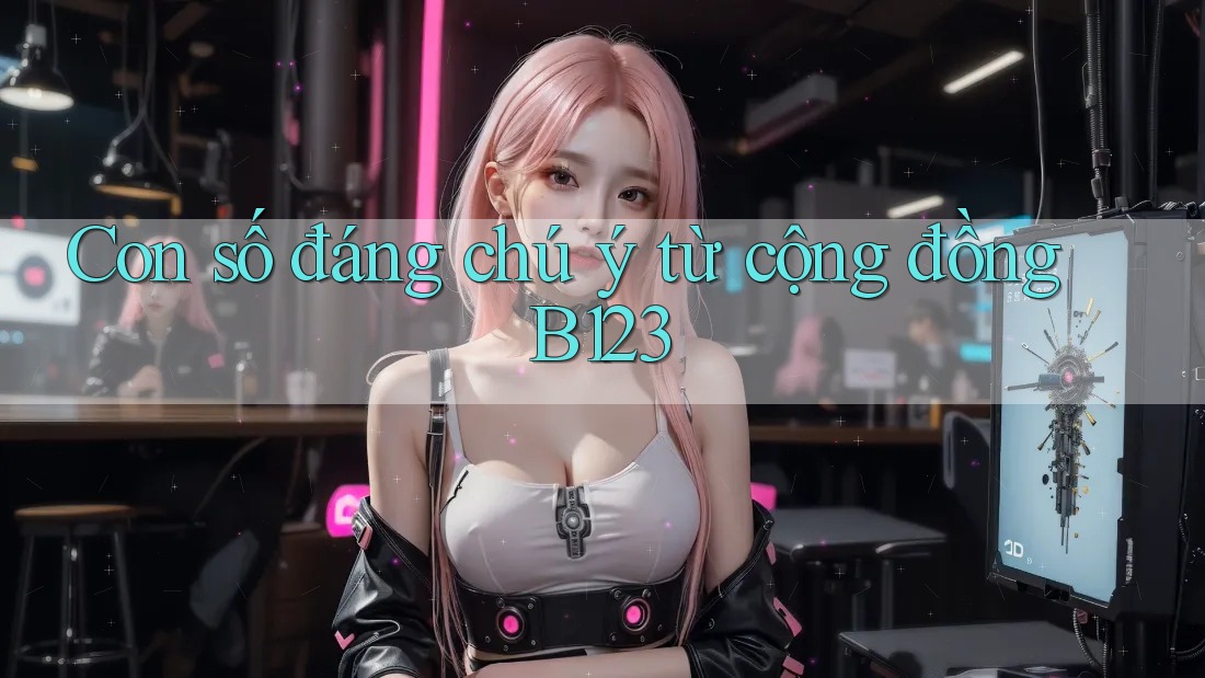 Con số đáng chú ý từ cộng đồng B123