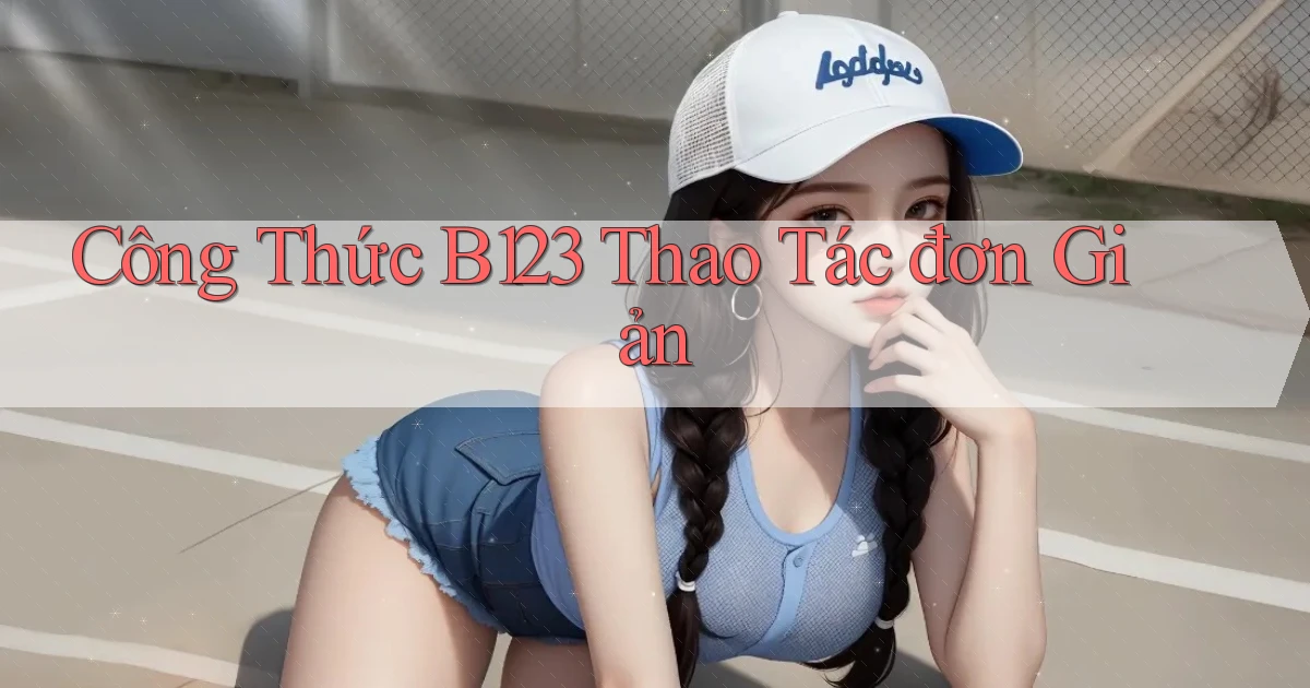 công thức b123 thao tác đơn giản