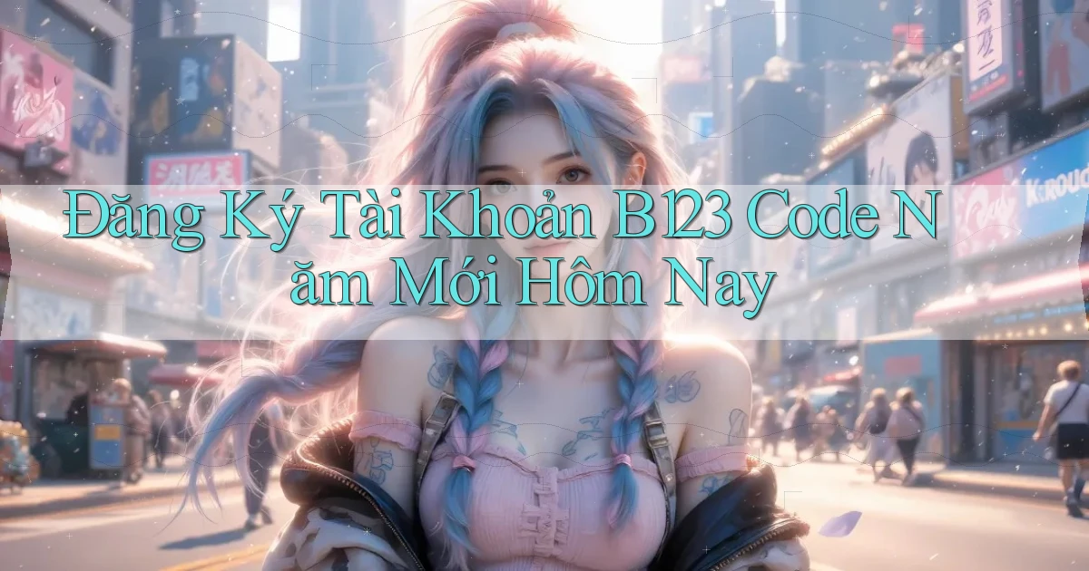 đăng ký tài khoản b123 code năm mới hôm nay