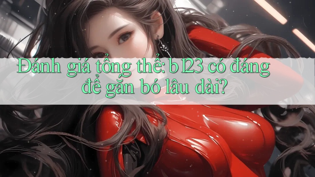 Đánh giá tổng thể: b123 có đáng để gắn bó lâu dài? Đánh giá tổng thể: b123 có đáng để gắn bó lâu dài?